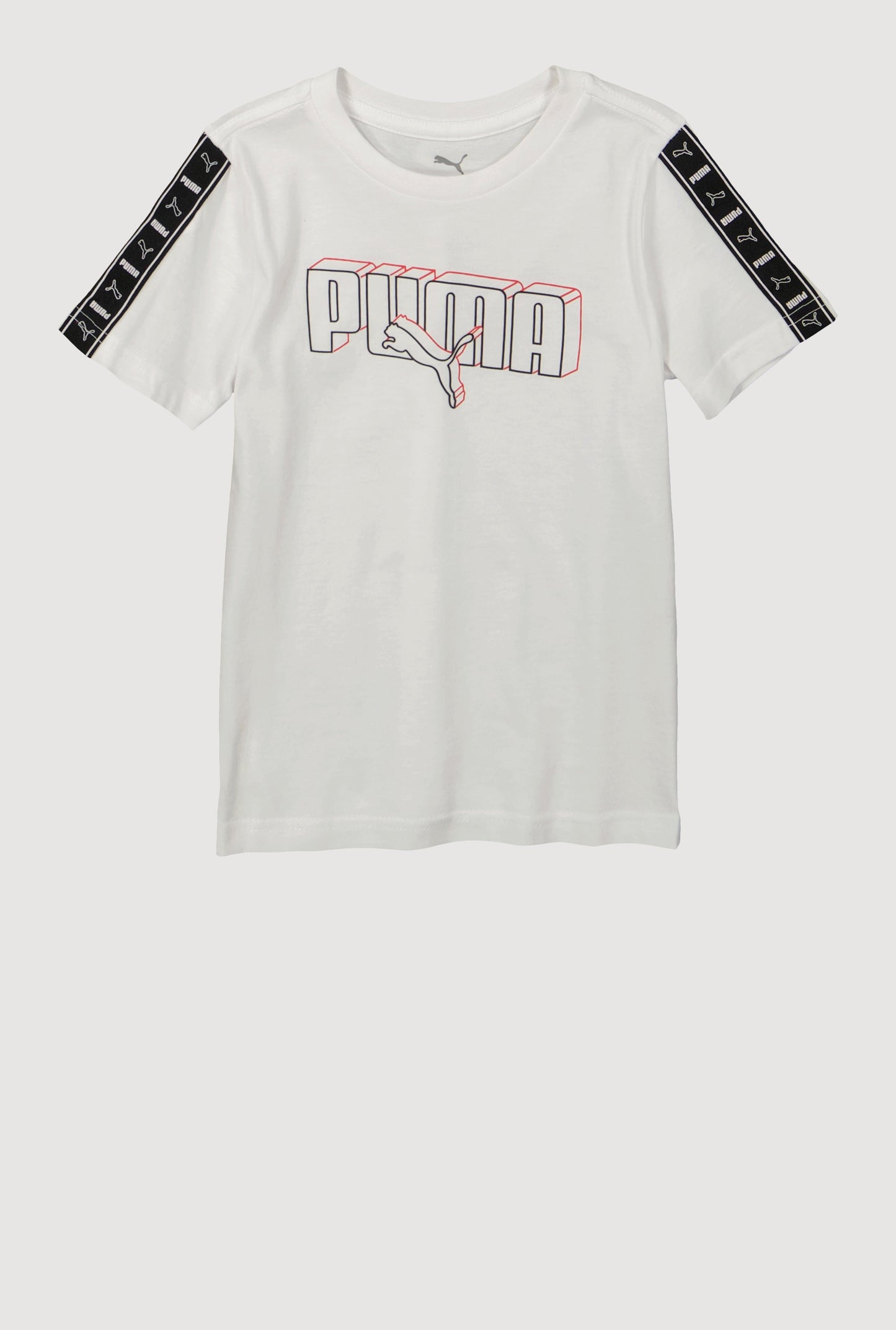 Little Boys Puma Sleeve Graphic Tee